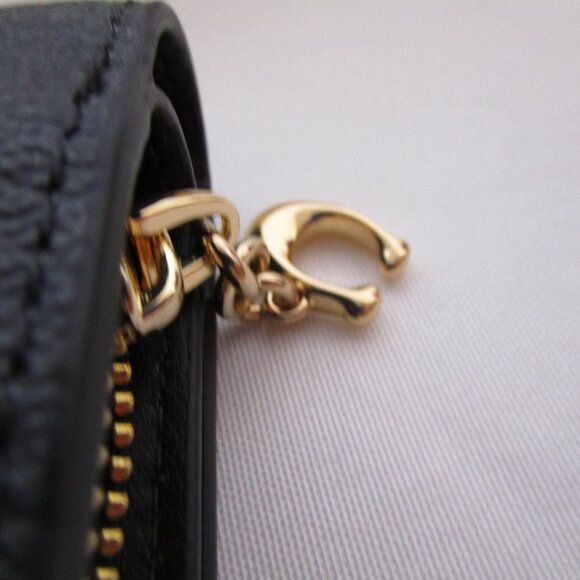 Coach Signature Fairytale Rose Snap Wallet & Box NWT - Picture 5 of 8